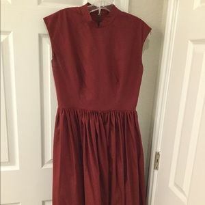 Hearts and found midi dress
